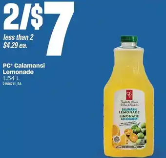 Independent Grocer Pc calamansi lemonade offer