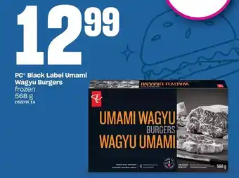 Independent Grocer Pc black label umami wagyu burgers offer