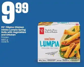 Independent Grocer Pc filipino chicken adobo lumpia spring rolls with vegetables and chicken offer