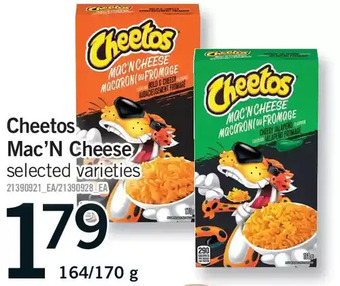 Fortinos Cheetos mac'n cheese offer