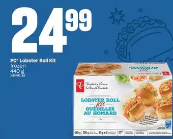 Loblaws Pc lobster roll kit offer