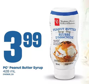 Loblaws Pc peanut butter syrup offer
