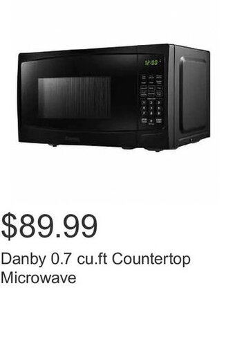 Costco Danby 0.7 cu.ft Countertop Microwave offer
