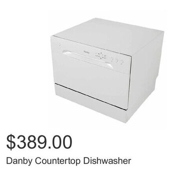 Costco Danby Countertop Dishwasher offer