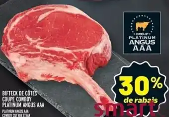 Metro PLATINUM ANGUS AAA COWBOY CUT RIB STEAK offer