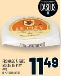 Metro LE PIZY SOFT CHEESE 200g offer