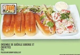 Metro ENSEMBLE DE GUÉDILLE GOBERGE ET CREVETTES 550g offer