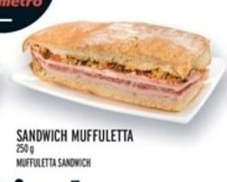 Metro SANDWICH MUFFULETTA 250g offer