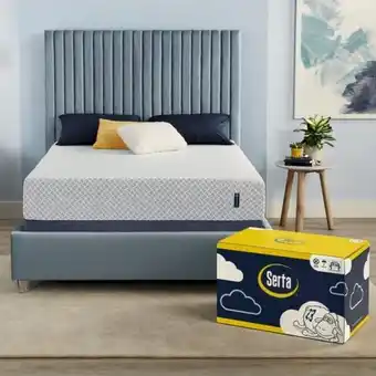 Aaron's 10 tight top medium gel memory foam mattress in a box offer