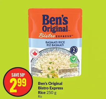 FreshCo Ben's original bistro express rice offer