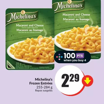FreshCo Michelina's frozen entrees offer