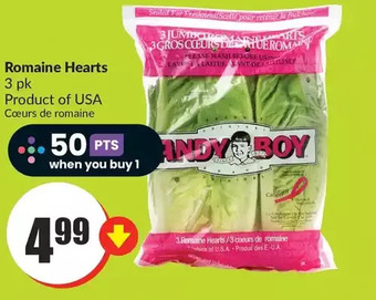FreshCo Romaine hearts offer