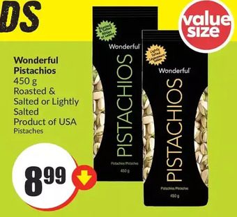 FreshCo Wonderful pistachios offer