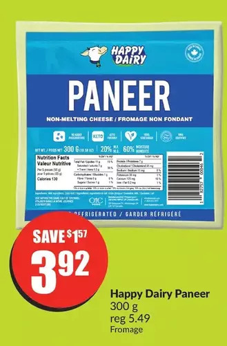 FreshCo Happy dairy paneer offer