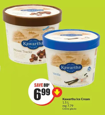 FreshCo Kawartha ice cream offer