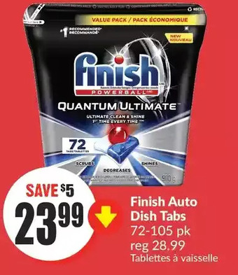 FreshCo Finish auto dish tabs offer