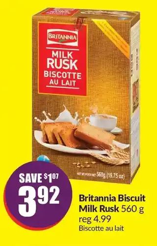 FreshCo Britannia biscuit milk rusk offer