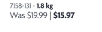 Home Hardware 1.8kg granular ultra 70% pool shock offer