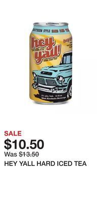The Beer Store Hey yall hard iced tea offer