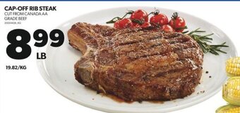 Real Canadian Superstore CAP-OFF RIB STEAK offer