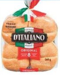 Real Canadian Superstore D'ITALIANO BUNS 6/8'S offer
