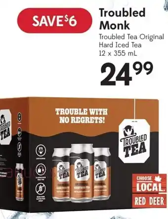 Sobeys Troubled Monk Troubled Tea Original offer