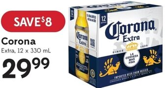 Sobeys Corona Extra, 12 x 330 mL offer