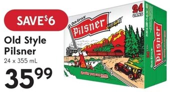 Sobeys Old Style Pilsner 24 x 355 mL offer
