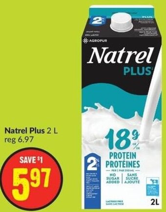 FreshCo Natrel Plus 2 L offer