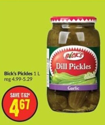 FreshCo Bick's Pickles 1 L offer