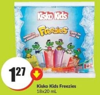 FreshCo Kisko Kids Freezies 18x20 mL offer