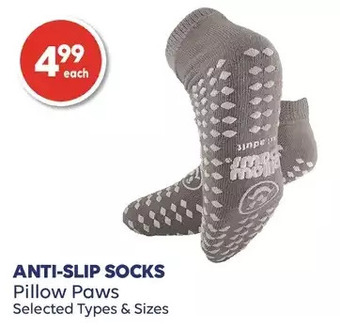 Wellwise by Shoppers Pillow paws anti-slip socks offer