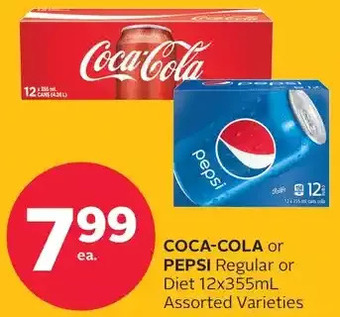 Rexall Coca-cola or pepsi offer