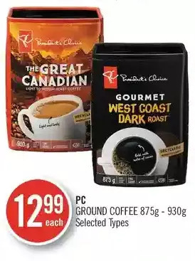 Shoppers Drug Mart Pc ground coffee offer