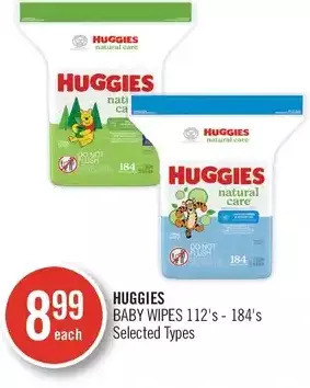 Shoppers Drug Mart Huggies baby wipes offer