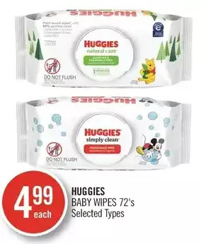 Shoppers Drug Mart Huggies baby wipes offer