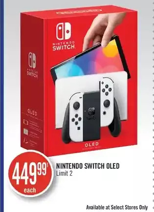 Shoppers Drug Mart Nintendo switch oled offer