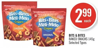 Shoppers Drug Mart Bits & bites baked snacks offer