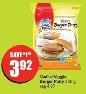 FreshCo Vadilal Veggie Burger Patty 360 g offer