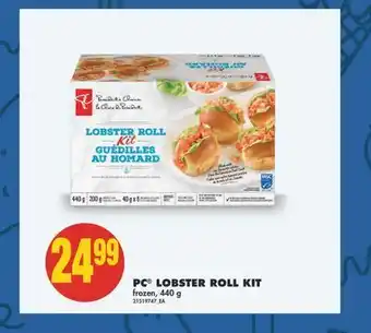 No Frills Pc® lobster roll kit 440 g offer