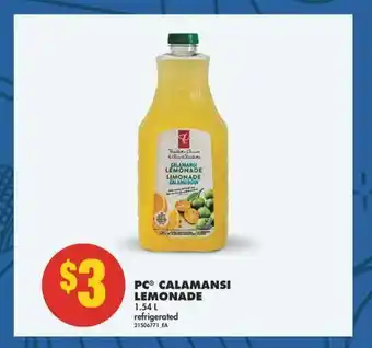No Frills Pc® calamansi lemonade, 1.54 l offer