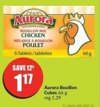FreshCo Aurora Bouillon Cubes 66 g offer