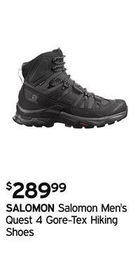 Atmosphere Salomon men's quest 4 gore-tex hiking shoes offer