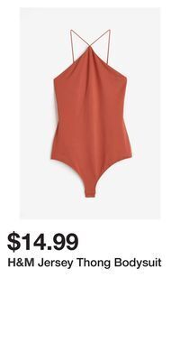 H&M Jersey thong bodysuit offer