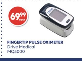 Wellwise by Shoppers Drive medical mq3000 fingertip pulse oximeter offer