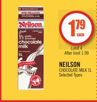 Shoppers Drug Mart Neilson chocolate milk offer