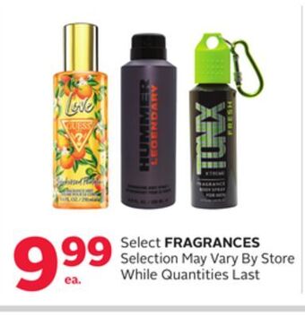 Rexall Select fragrances offer