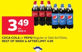 Rexall Coca-cola or pepsi offer