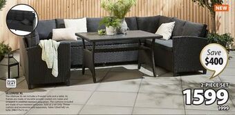 JYSK Ullehuse xl the ullehuse xl set includes a 9-seater sofa and a table offer