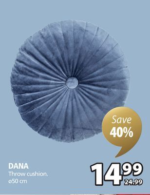 JYSK Dana throw cushion offer